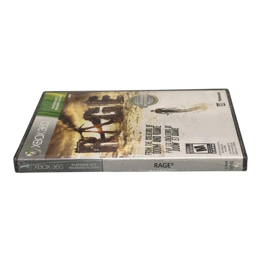 Rage Xbox 360 Video Game Platinum Hits Sealed M Rated Action Shooter - Picture 5 of 7